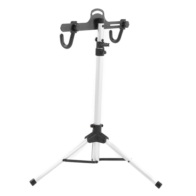 Professionele Fietsreparatiestandaard Aluminiumlegering Mountainbike Verstelbaar Onderhoudsrek white