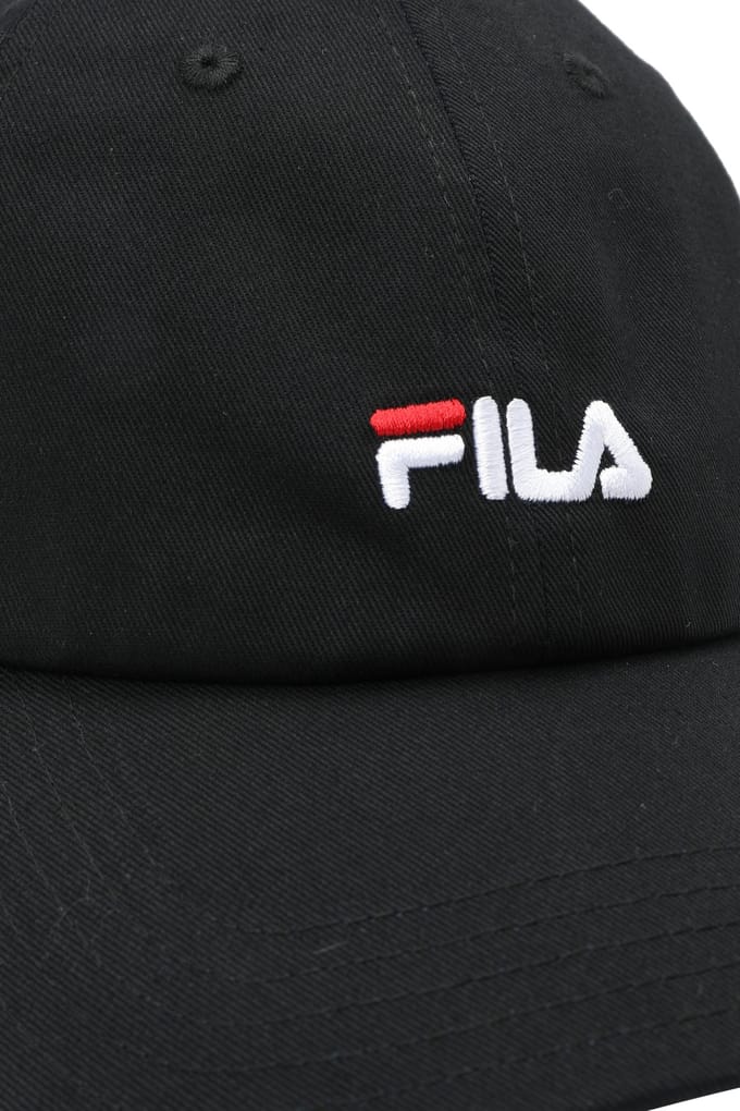 FILA Unisex Faridokt Dad Cap With Small Logo Black Größe: OS | Hüte Outlet | Unisex | Schwarz