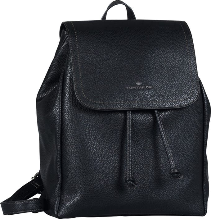 Tom Tailor - TTTINNA Rugzak met omslag - Maat ONESIZE - schwarz / black