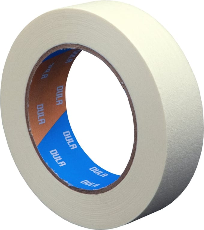 DULA Schilderstape - 1 rol - 30mm x 50m - Afplaktape - Maskingtape