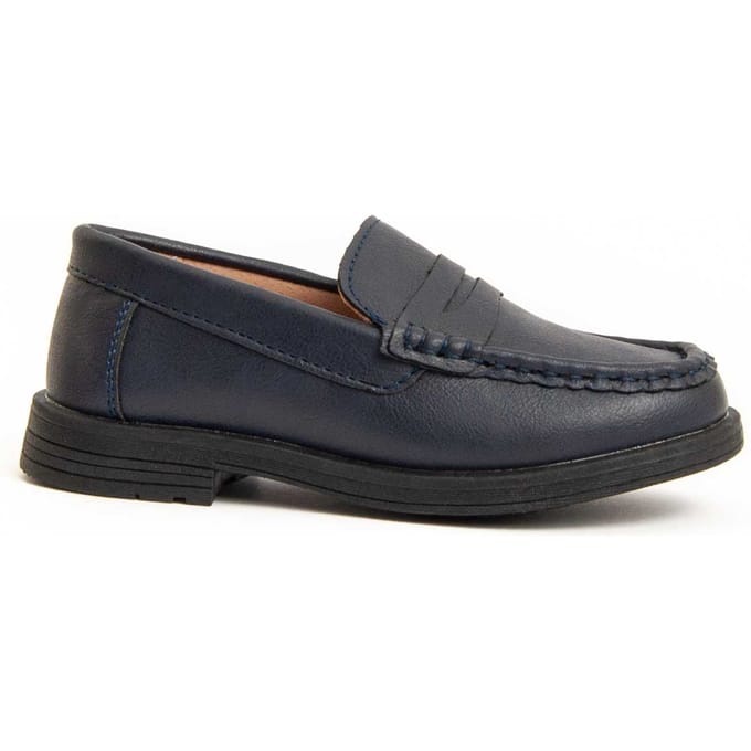 Mocasín Casual Para Niño.  Montevita  Colegialb  96990 36 blauw