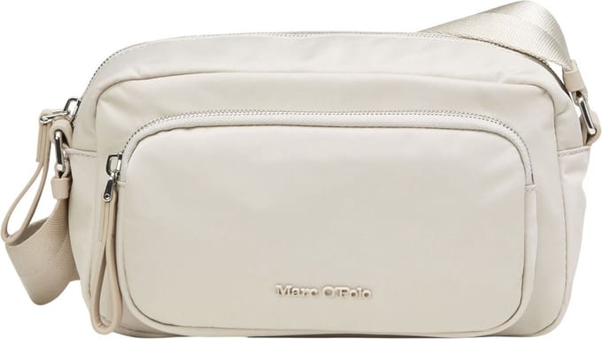 Marc O'Polo schoudertas Naika Crossbody Bag Misty Grey Lichtgrijs