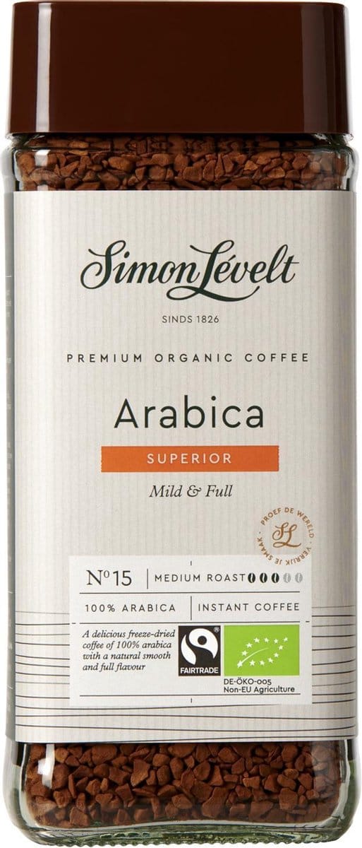Simon Lévelt | Oploskoffie Premium Organic Coffee - 100g