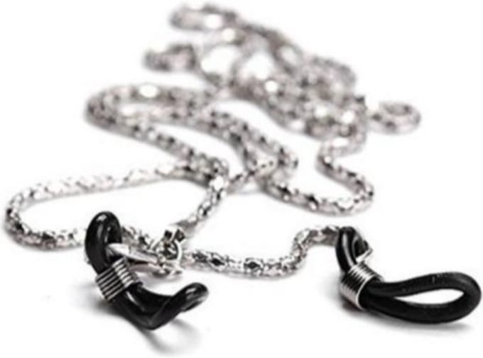 Brillenkoord | Zonnebril Ketting | Zilver Kleurig Metaal
