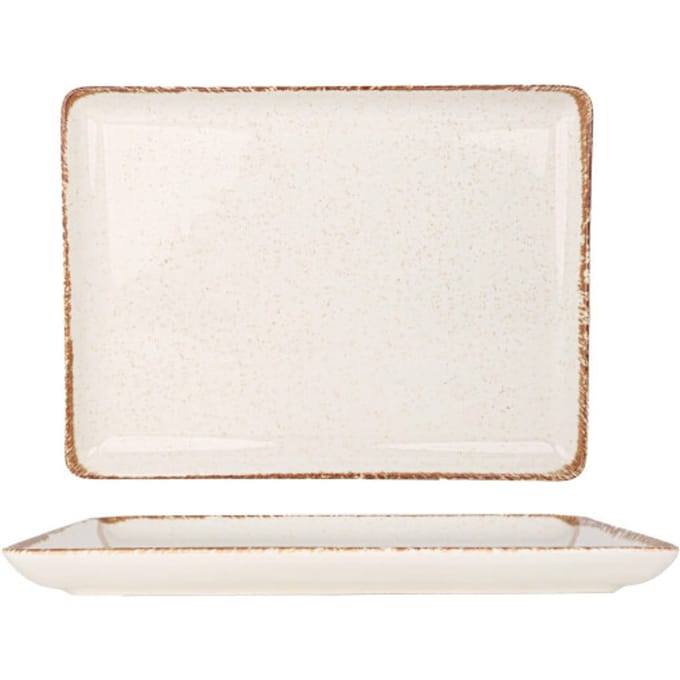 Rinart Serveerschaal - Brunilda - Porselein - 30x22 cm - set van 2
