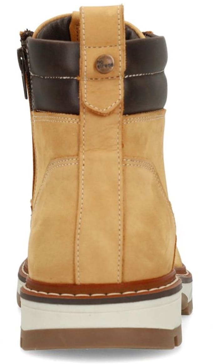 No Stress - Heren - Gele nubuck veterboots - Maat 40