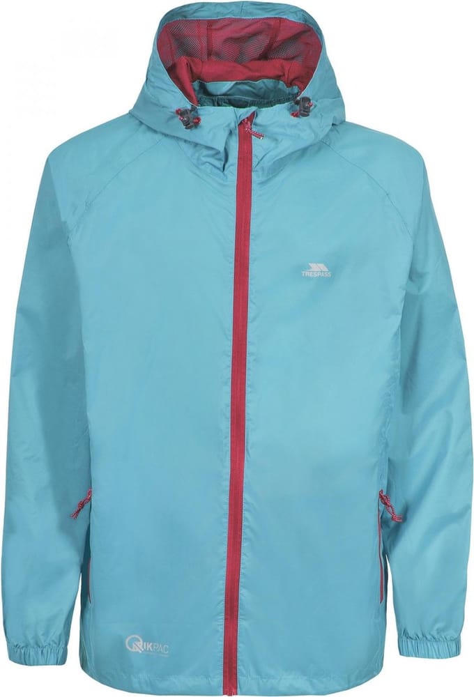 Trespass Childrens/Kids Qikpac Waterproof Packaway Jacket (Aquatic)