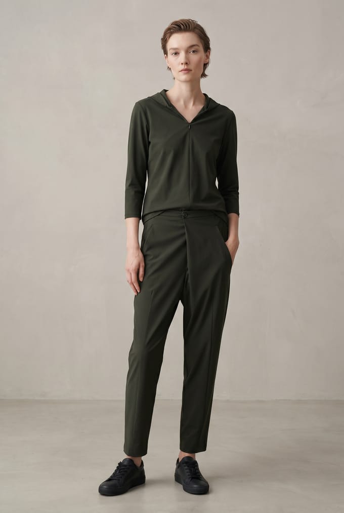 Melissa top KS technical jersey | Army - Army / S