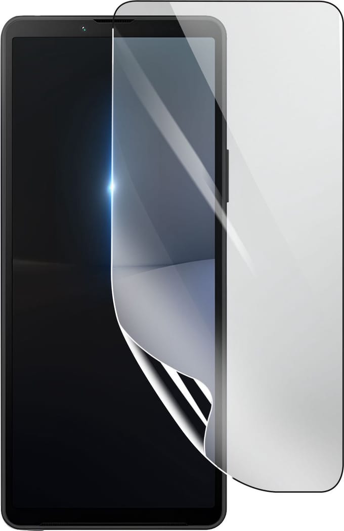 3mk, Geschikt voor Sony Xperia 10 V, Schokbestendige Hydrogel Screenprotector, Transparant