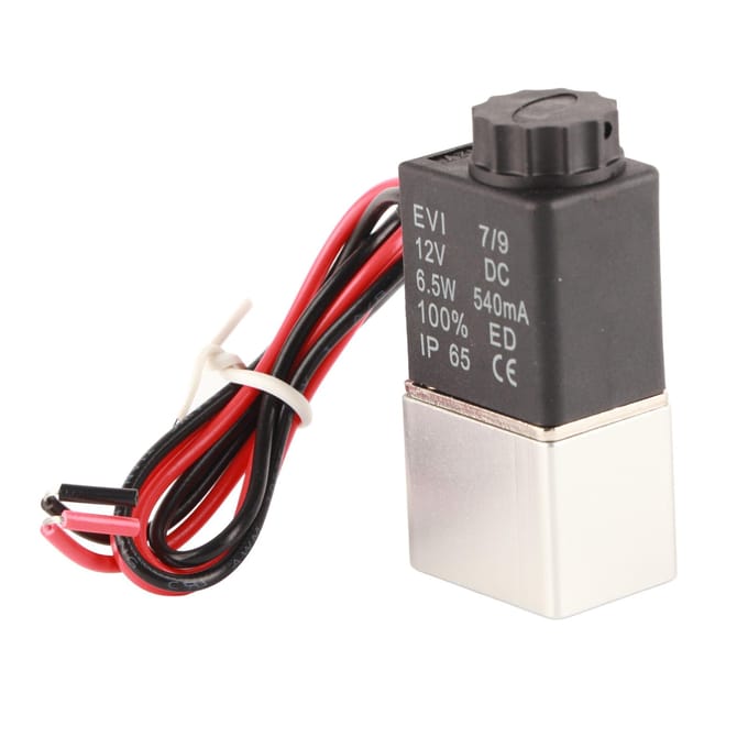 2V025‑06 2 Posities 2 Weg Solenoïdeklep Normaal Open Stabiele Elektromagnetische Klep Type 1