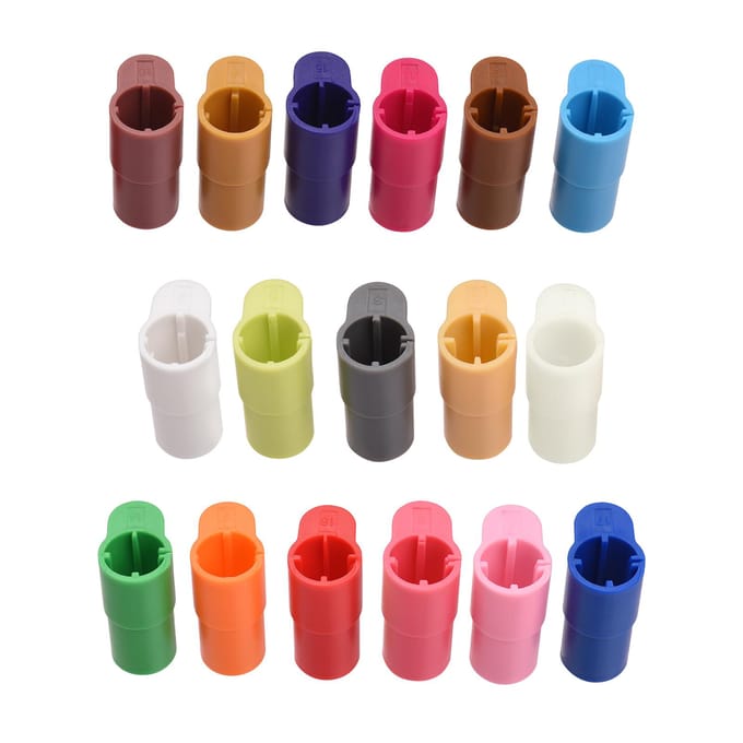 17-pack penadapterset markerhouder vervanging voor Sharpie / Bic / Crayola / Sakura / Pilot / veelkleurig
