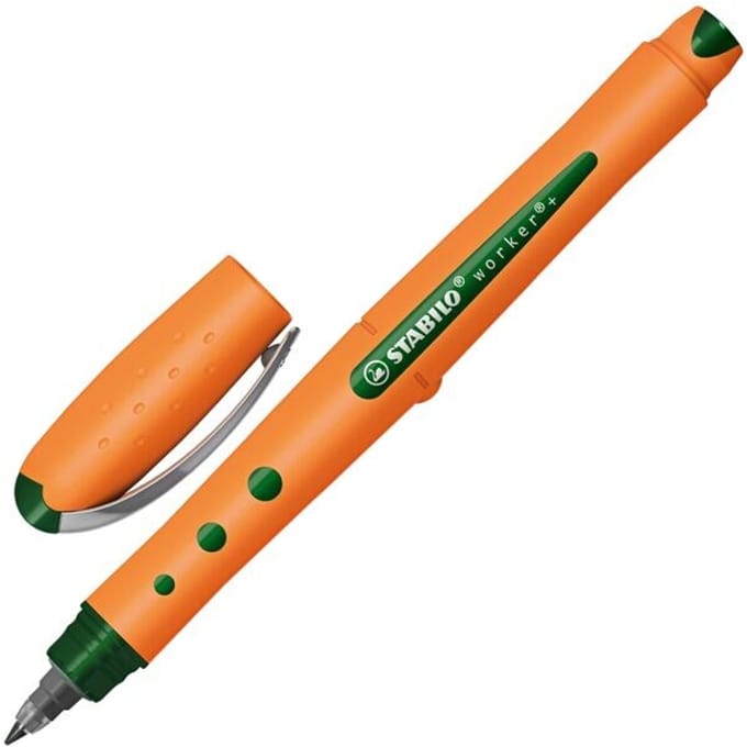 Rollerpen STABILO worker 2018/36 medium groen