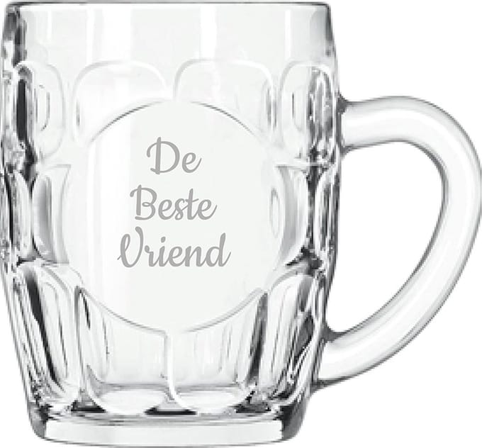 Gegraveerde Bierpul 55cl De Beste Vriend