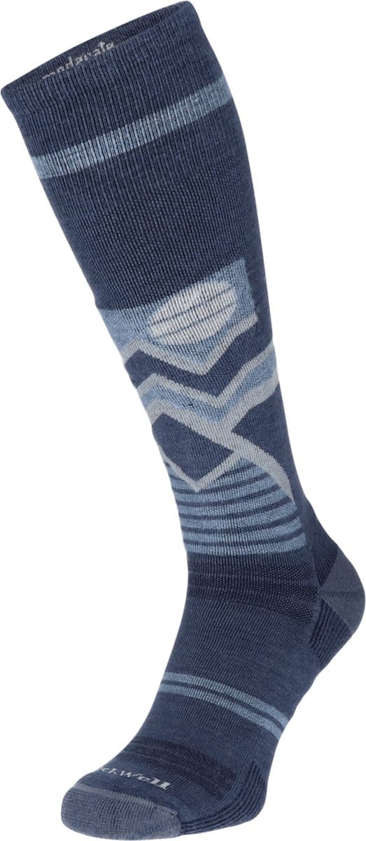Snow Peak Heren Skisokken Klasse 1 Merinowol Blauw