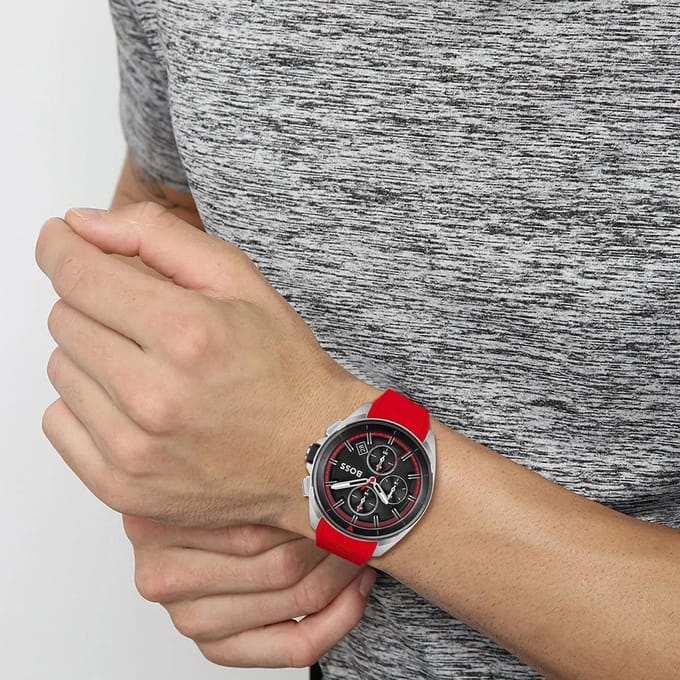 Hugo Boss 1513957 Herenhorloge 44 oranje