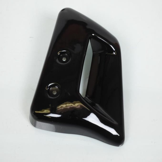 Paire d'écopes de radiateur noire pour mobylette Peugeot 103 RCX Phase 2 Neuf