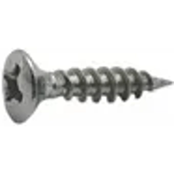 Sencys Universele Schroef Rvs Ronde Kop Pozi - 4x20mm - 20 Stuks