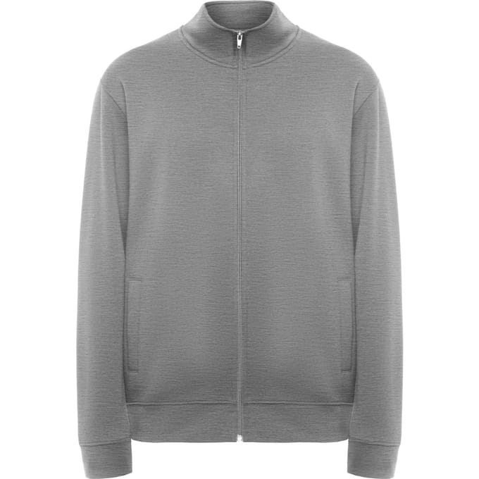 Roly Uniseks Sweatjack Ulan voor volwassenen (Heide Grijs)