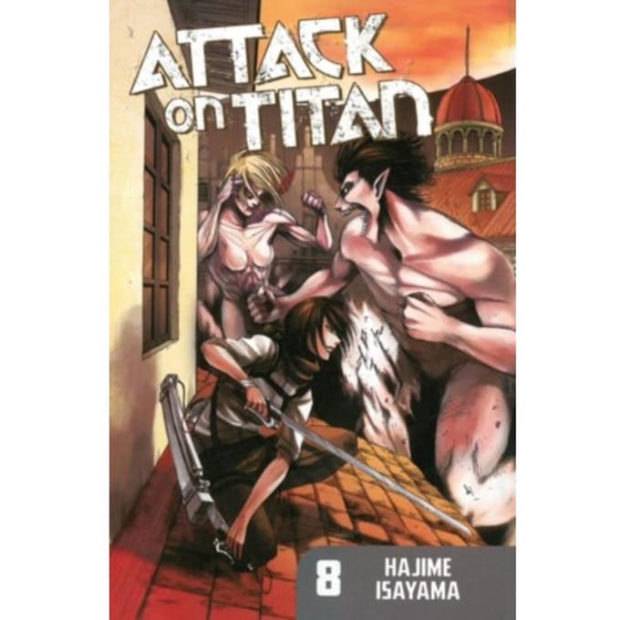 Attack On Titan 8 door Hajime Isayama Paperback Boek 9781612625478