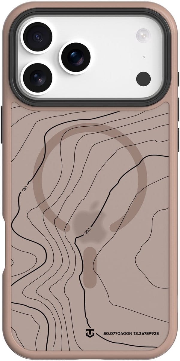 Tactical iPhone 17 Pro Max MagForce Hyperstealth Sika Cover – Hoesje met Losse Klikbare Knoppen – Mocha Mousse