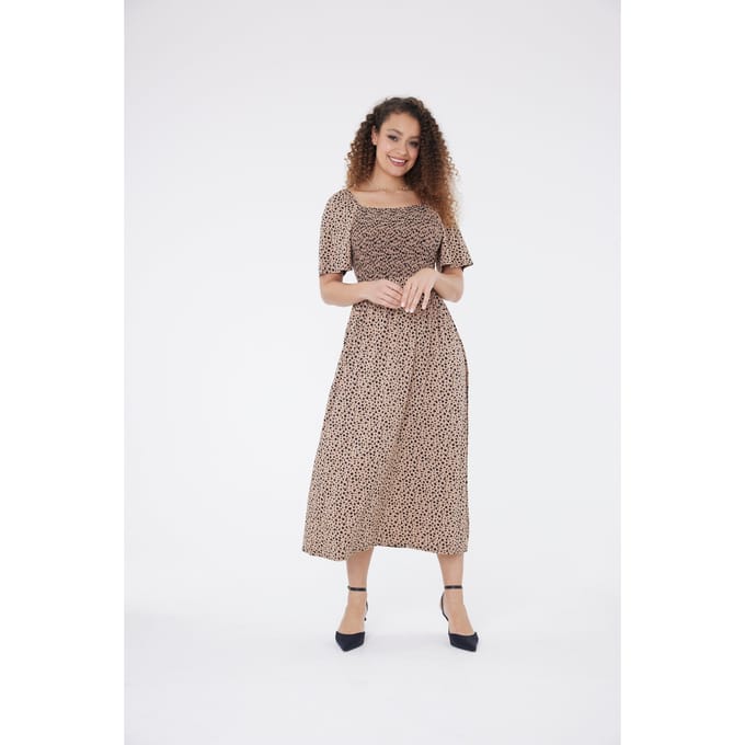 Kira Stippenprint Jurk