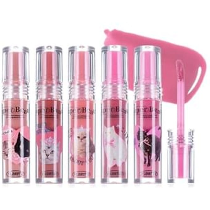 FLORTTE - Lip Gloss Serum - 4 Colors (1-4) #02 - 2.6g
