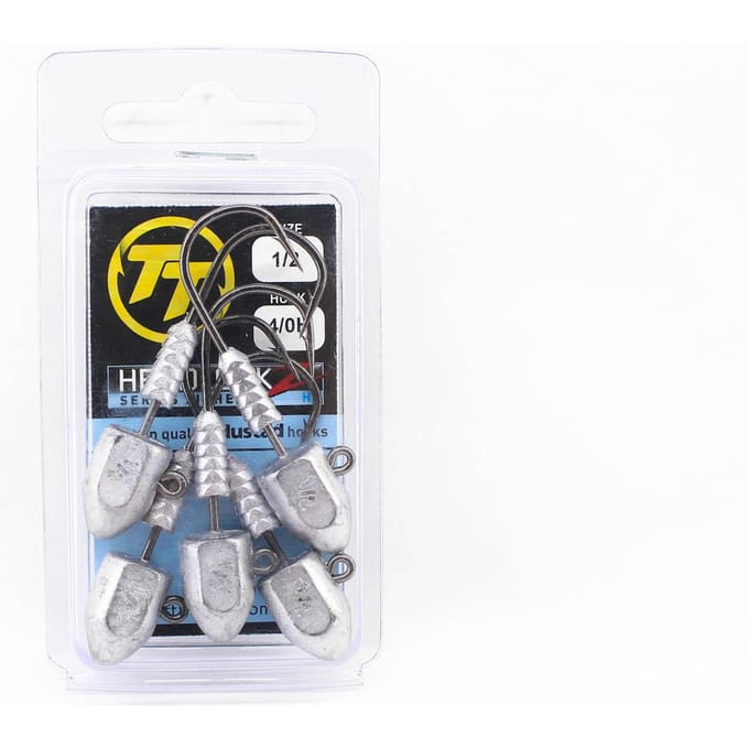 Tackle Tactics TT Headlockz HD jigkop 1/2 oz 4/0 XH 5/pack (3436)