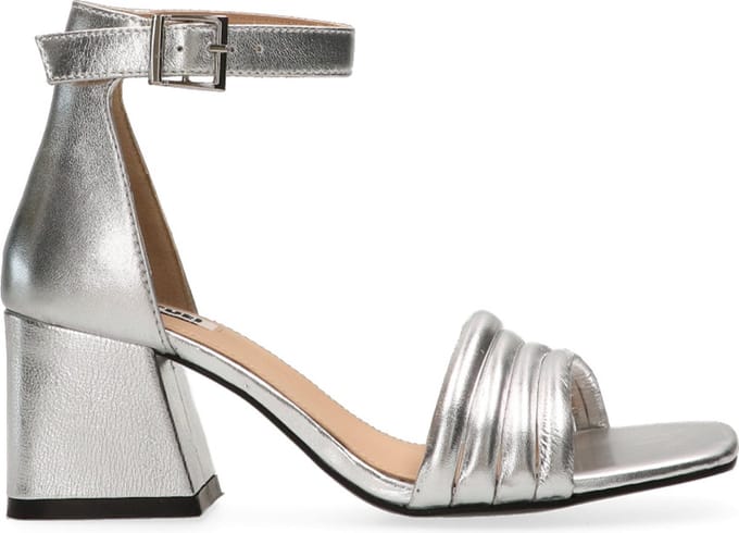 Maruti - Catrina Sandalen op hak leather - Silver - 39