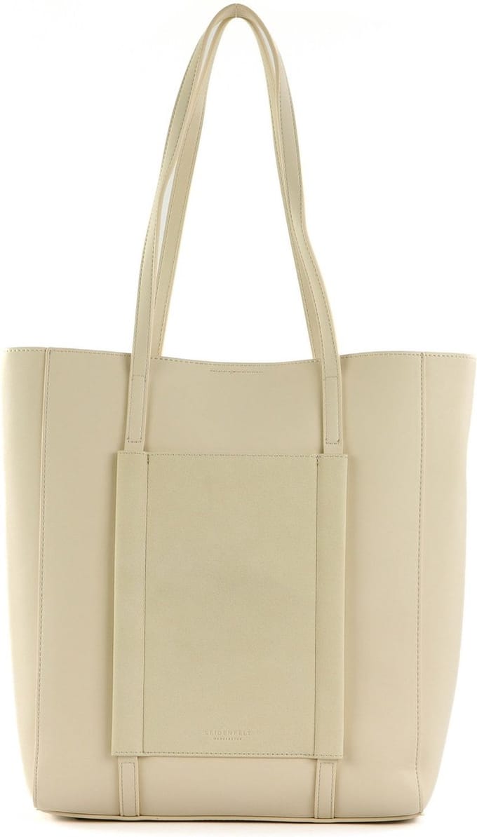 SEIDENFELT MANUFAKTUR Schoudertas SFM238 Tote Cotton Beige