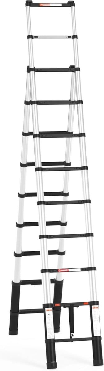 Telescoopladder - Uitschuifbare Ladder - klusitem