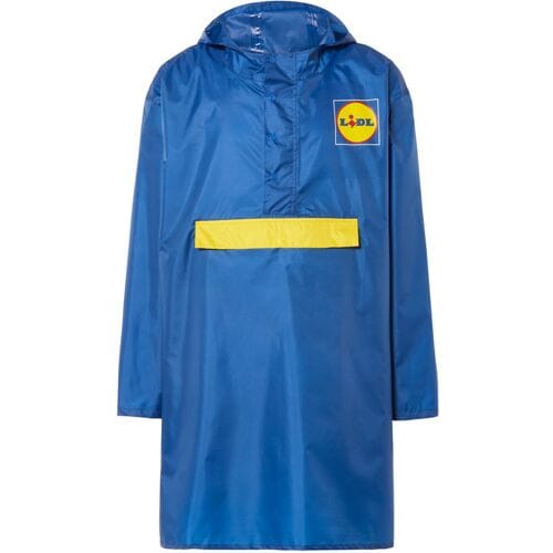 Lidl regenponcho (Blauw)