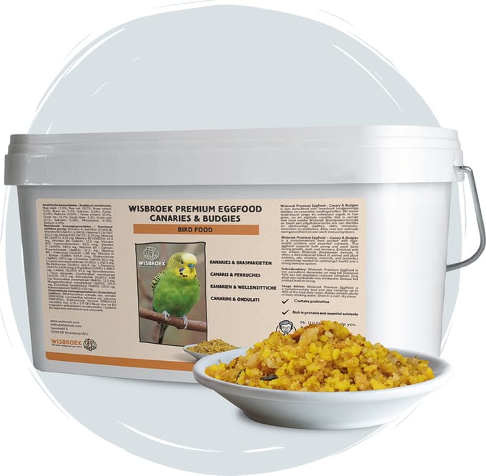 Wisbroek Premium Eggfood Canary & Budgies (3000g)