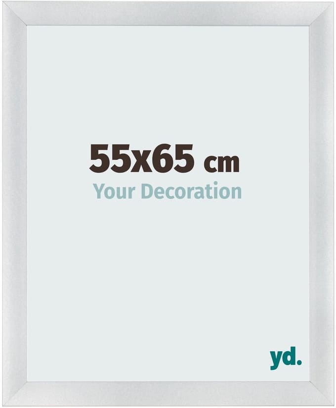 Your Decoration - Fotolijst 55x65 cm - MDF - Zilver Mat - Pisa