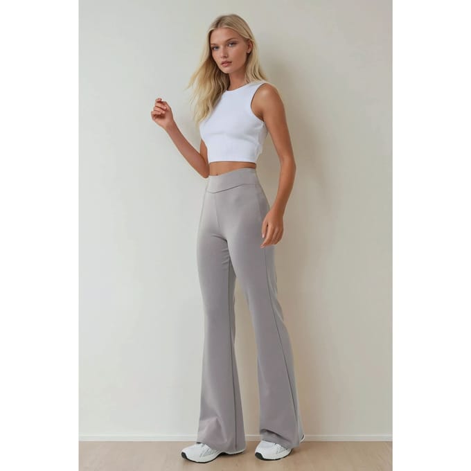 Hoge Taille Modal Touch Flared Leggings