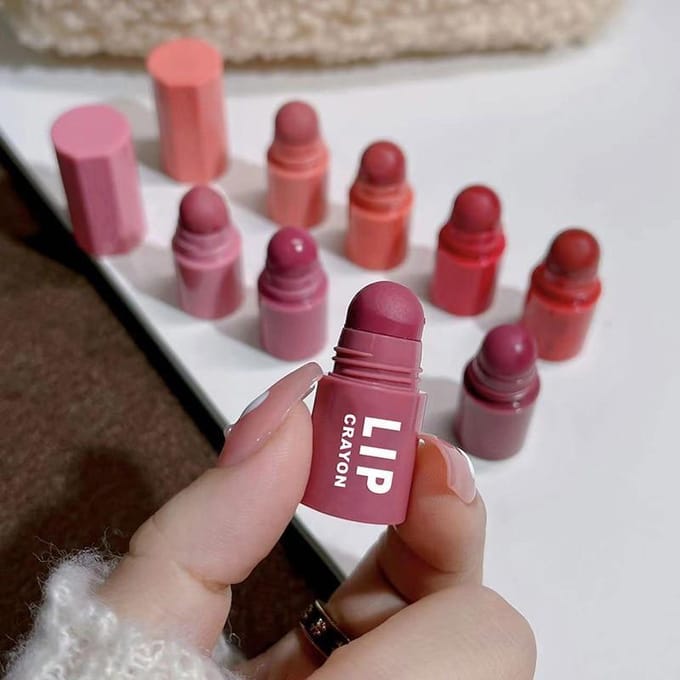 Rouge à lèvres mat 4 en 1, longue durée, maquillage, teinte facile à colorer, brillant à lèvres imperméable pink