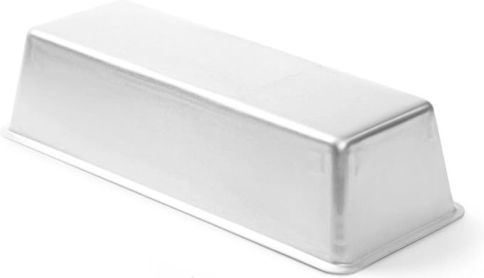 HENDI Rechthoekige cakevorm – aluminium – 180x80x60 mm