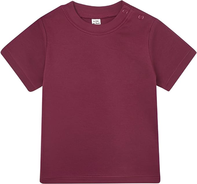 Babybugz Baby T BZ02 - Burgundy - 6-12 Monate