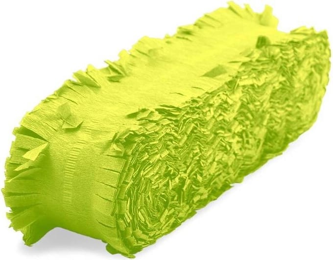 Haza Original Feestslinger Crêpepapier 24 M Geel