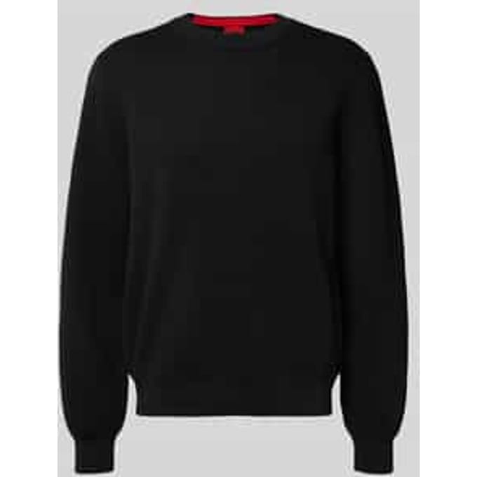 Loose fit gebreide pullover van puur katoen, model 'SAN CELLY'