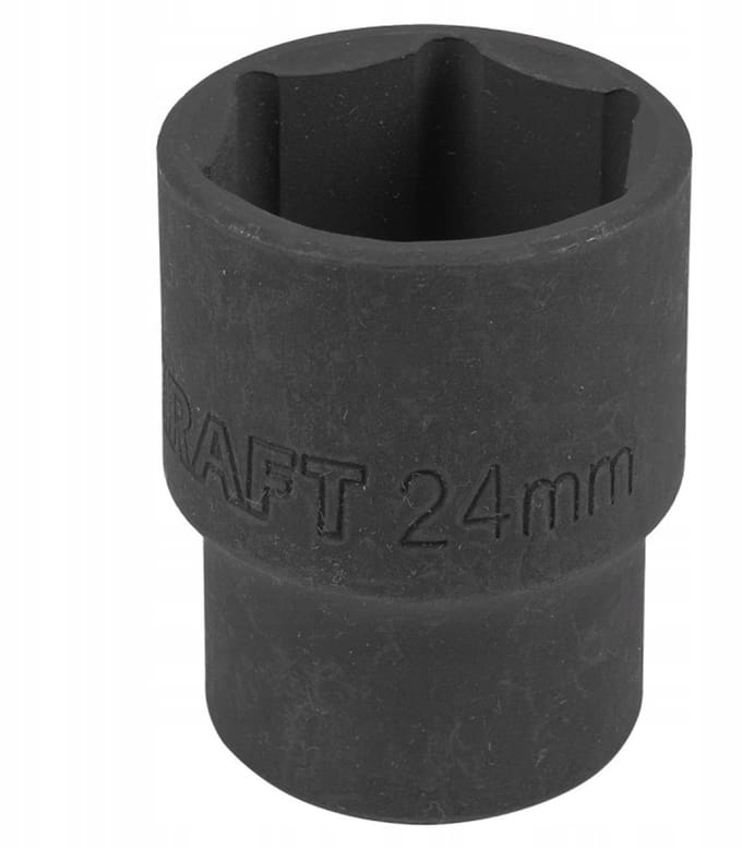Forcekraft Serie - Dopsleutel 24mm - 1/2" - Zeskant - Kort