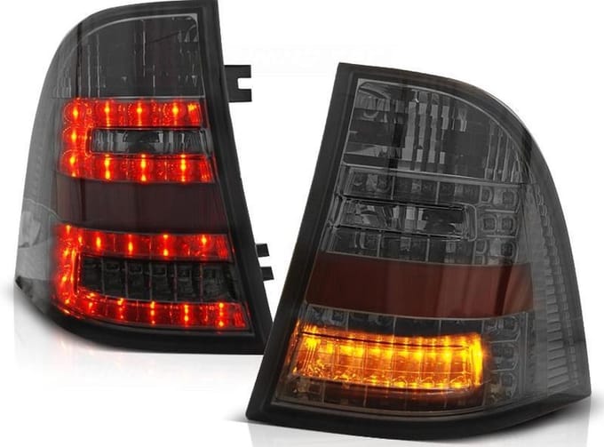 Achterlichten MERCEDES W163 ML M-Klasse 03 98-05 SMOKE LED
