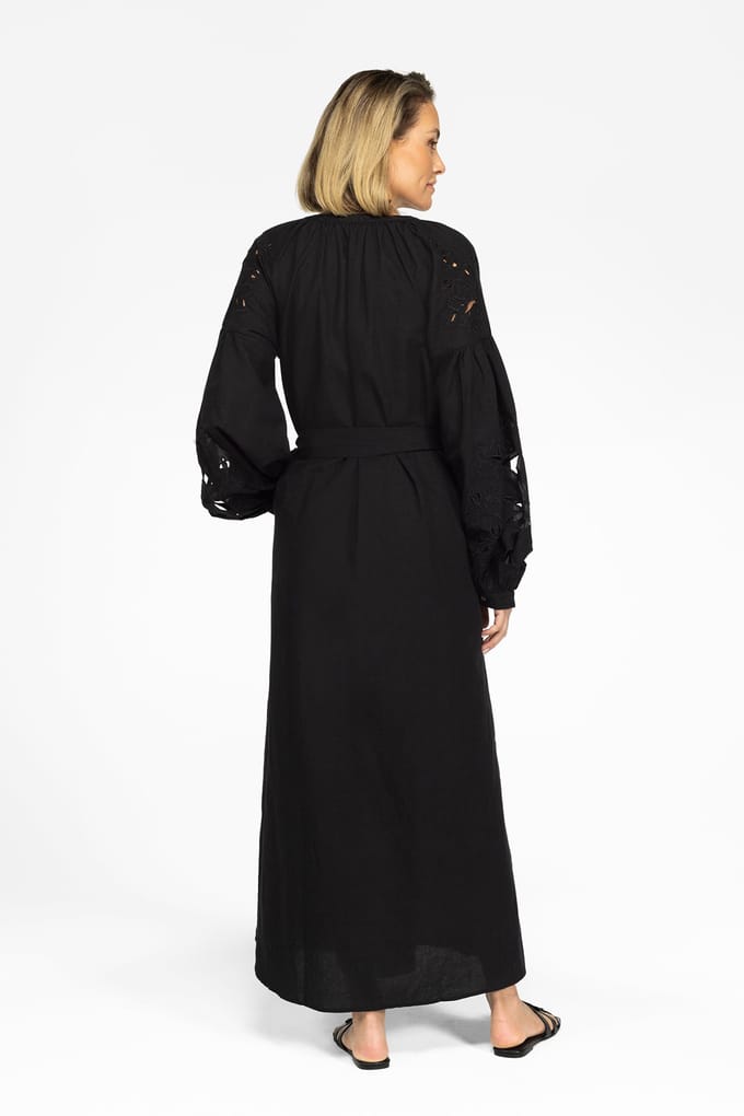Ibana Dalma Black Taglia: 34 | Maxi abiti Outlet | Donna | Nero