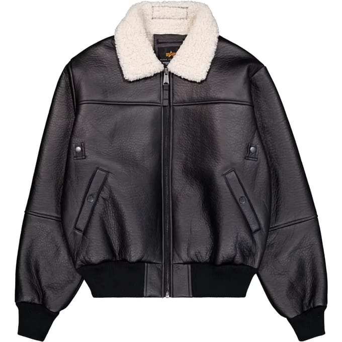 Leren jas Alpha Industries B-15 MOD