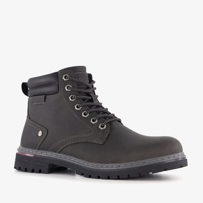 Blue Box heren boots zwart - Maat 43 - Uitneembare zool