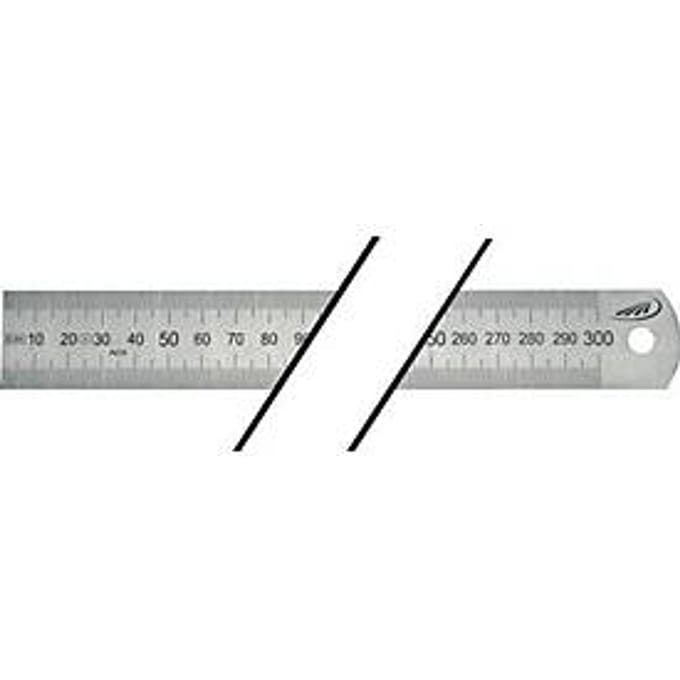 HELIOS PREISSER stalen meetlat L.2000mm STA buigzaam indeling A =mm/mm - 460211