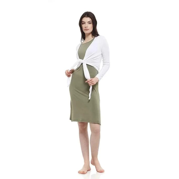 Lange mouw cache-coeur dames Yogaessential