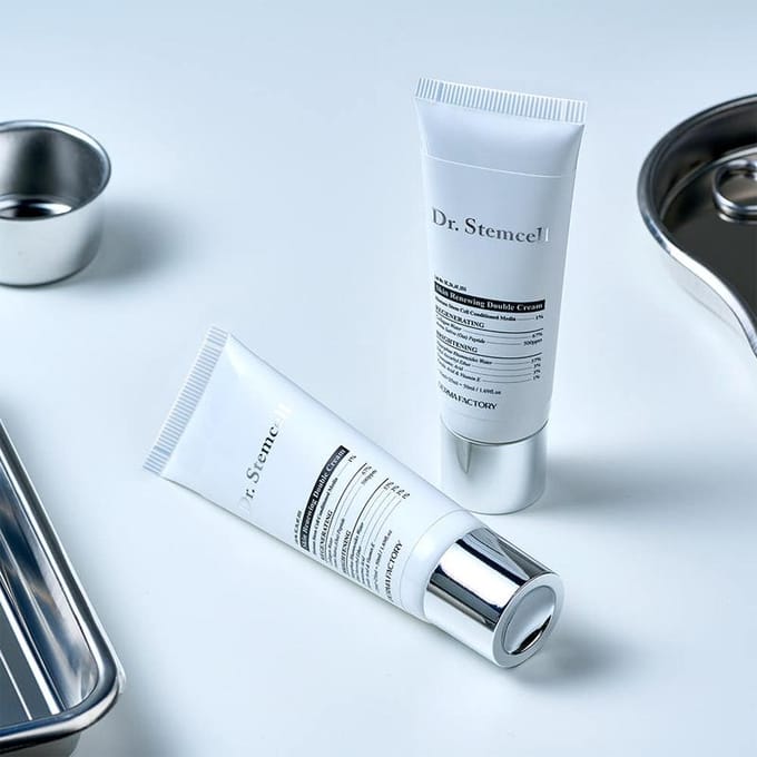 [DERMA FABRIEK] Dr.. Stemcell Huidvernieuwende Dubbele Crème 50ml white