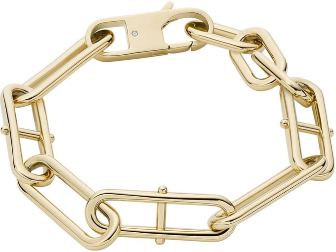 Fossil 88537912 Damesarmband One Size - Staal