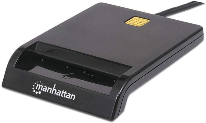 Manhattan - Kaartlezer - USB 2.0 - Zwart - Blisterverpakking