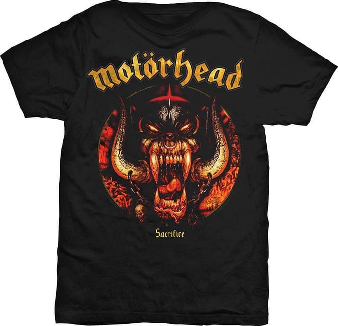 Motorhead Heren Tshirt -XL- Sacrifice Zwart